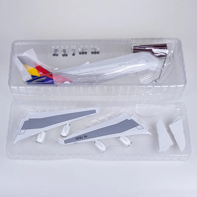 A380 Aerolínea coreana Asiana - Escala 1/160 - 46cm - 18.5 in