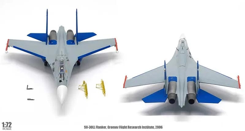 SU30LL SU 30 - Scale 1/72 - Metal - 31CM - 12.2in