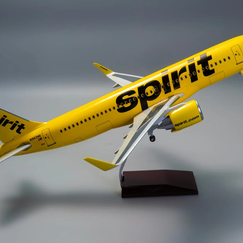 Spirit Airlines Airbus A320 "Yellow Taxi" 1:80 – 47 cm / 18.5 in – Limited Collector's Edition - Image 16