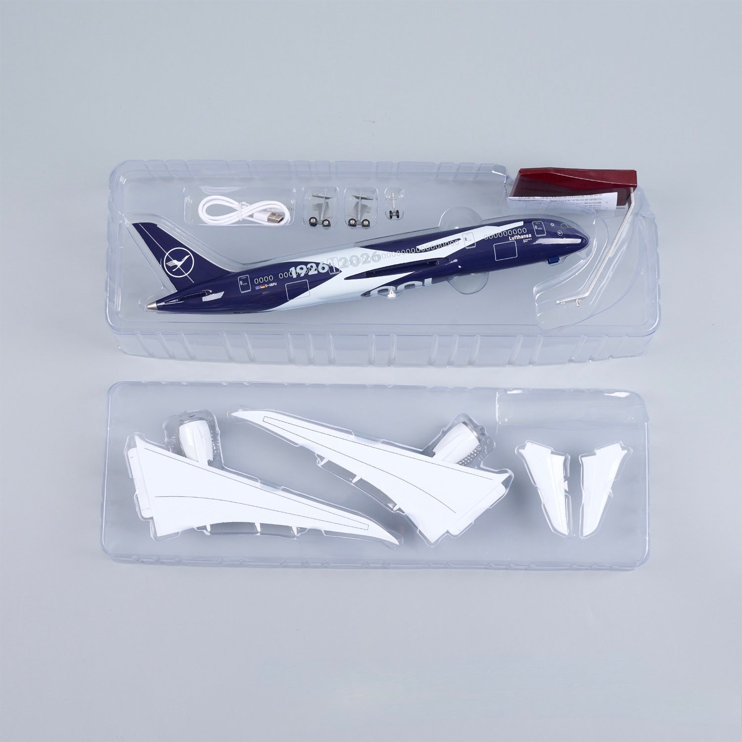 Boeing 787-9 Lufthansa 100 Years Commemorative – 1:145 Scale Model