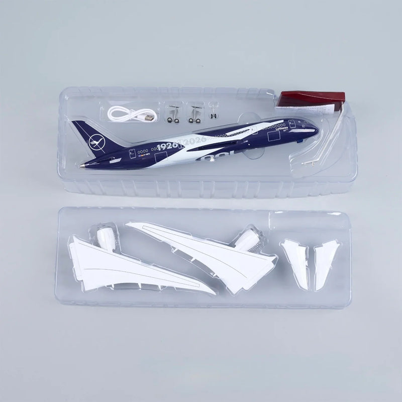 Boeing 787-9 Lufthansa 100 Years Commemorative – 1:145 Scale Model - Image 10