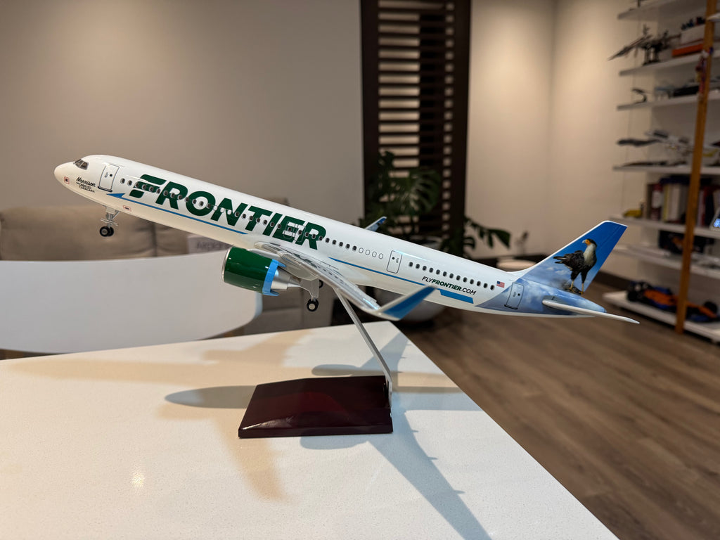 Frontier Airlines A321neo "Morrison" 1:100 – 44 cm / 17.3 in – Edición Limitada de Preventa
