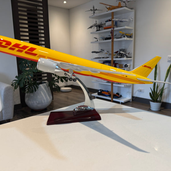 DHL Boeing 777-F Cargo 1:150 – 47 cm / 18.5 in – Premium Solid Resin Model - Secondary