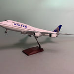 B747-400 United Airlines - Scale  1/150 - 47cm - 18.5 in - Airplane Model - Thumbnail 4