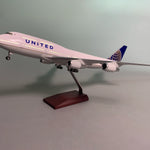 B747-400 United Airlines - Scale  1/150 - 47cm - 18.5 in - Airplane Model - Thumbnail 5
