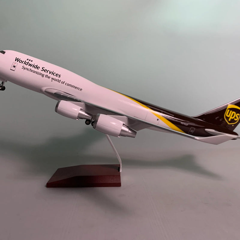 B747-400 UPS Express Cargo - Scale 1:157 - 47cm - 18.5in - NO LED - Airplane Model - Image 11