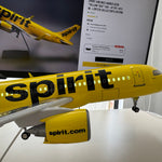 Spirit Airlines Airbus A320 "Yellow Taxi" 1:80 – 47 cm / 18.5 in – Limited Collector's Edition - Thumbnail 2