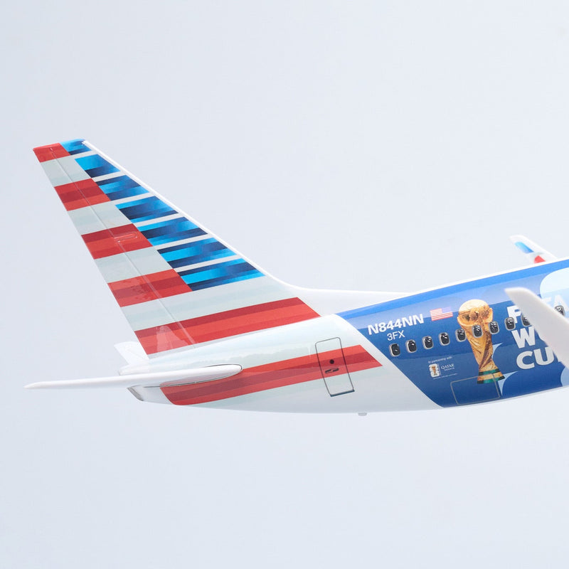 American Airlines Boeing 737-800 "FIFA World Cup 2026" – 47 cm / 18.5 in – Voice-Activated LED Display Model - Image 5