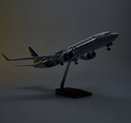 American Airlines Boeing 737-800 "FIFA World Cup 2026" – 47 cm / 18.5 in – Voice-Activated LED Display Model
