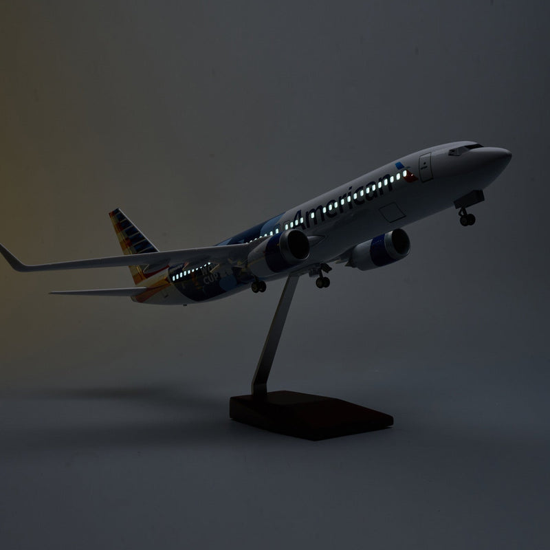 American Airlines Boeing 737-800 "FIFA World Cup 2026" – 47 cm / 18.5 in – Voice-Activated LED Display Model - Image 7