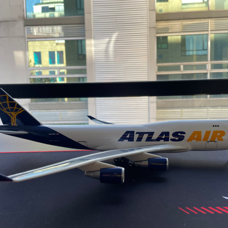 طائرة أطلس B747-400 - مقياس 1/157 - 47 سم - 18.5 بوصة - نموذج طائرة - Image 2