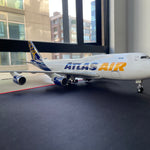 طائرة أطلس B747-400 - مقياس 1/157 - 47 سم - 18.5 بوصة - نموذج طائرة - Thumbnail 6