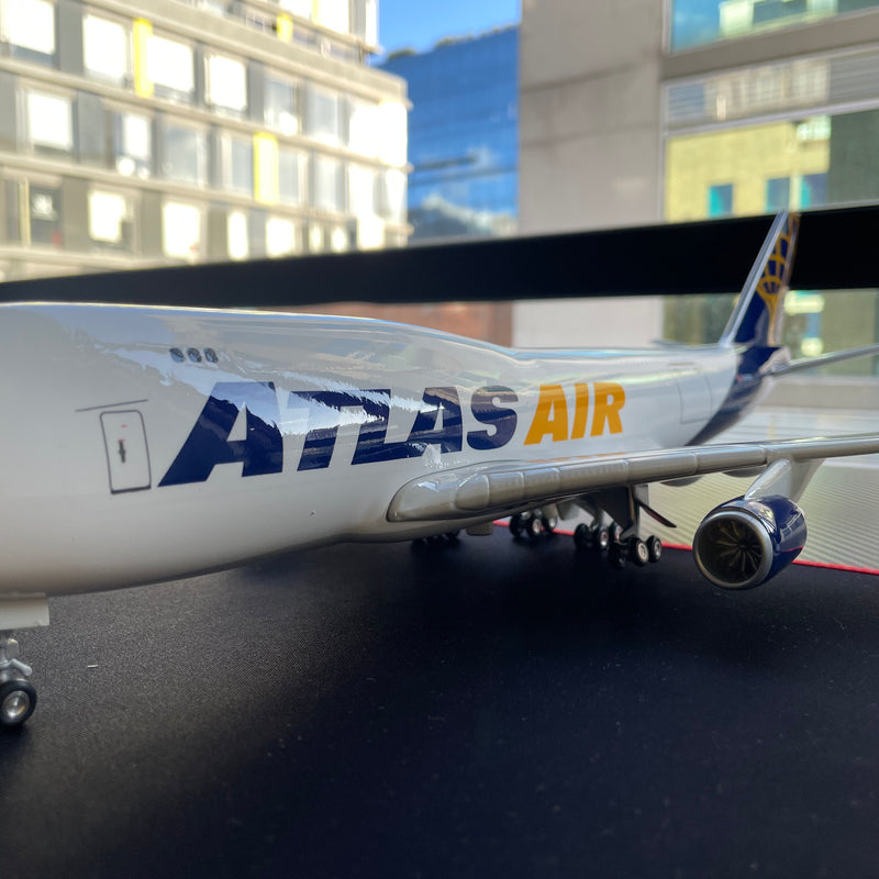 طائرة أطلس B747-400 - مقياس 1/157 - 47 سم - 18.5 بوصة - نموذج طائرة - Image 7
