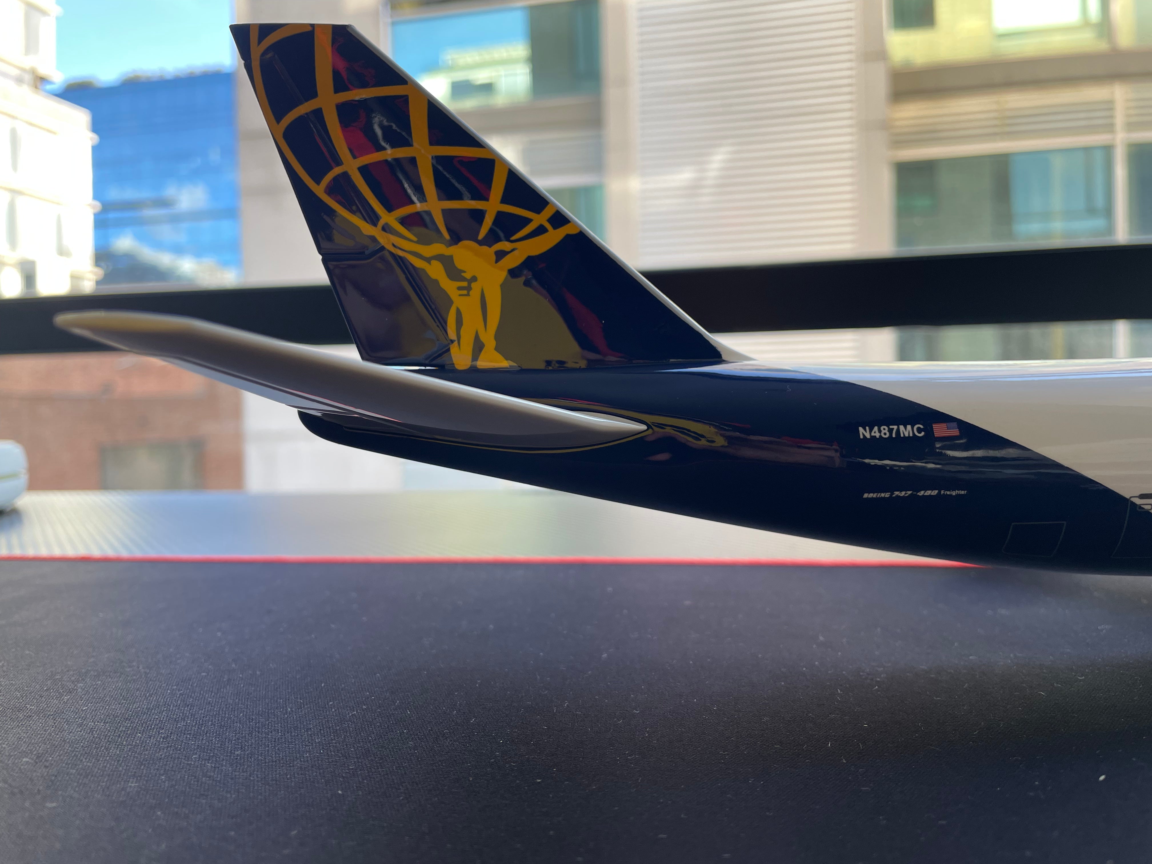 طائرة أطلس B747-400 - مقياس 1/157 - 47 سم - 18.5 بوصة - نموذج طائرة - Gallery 8
