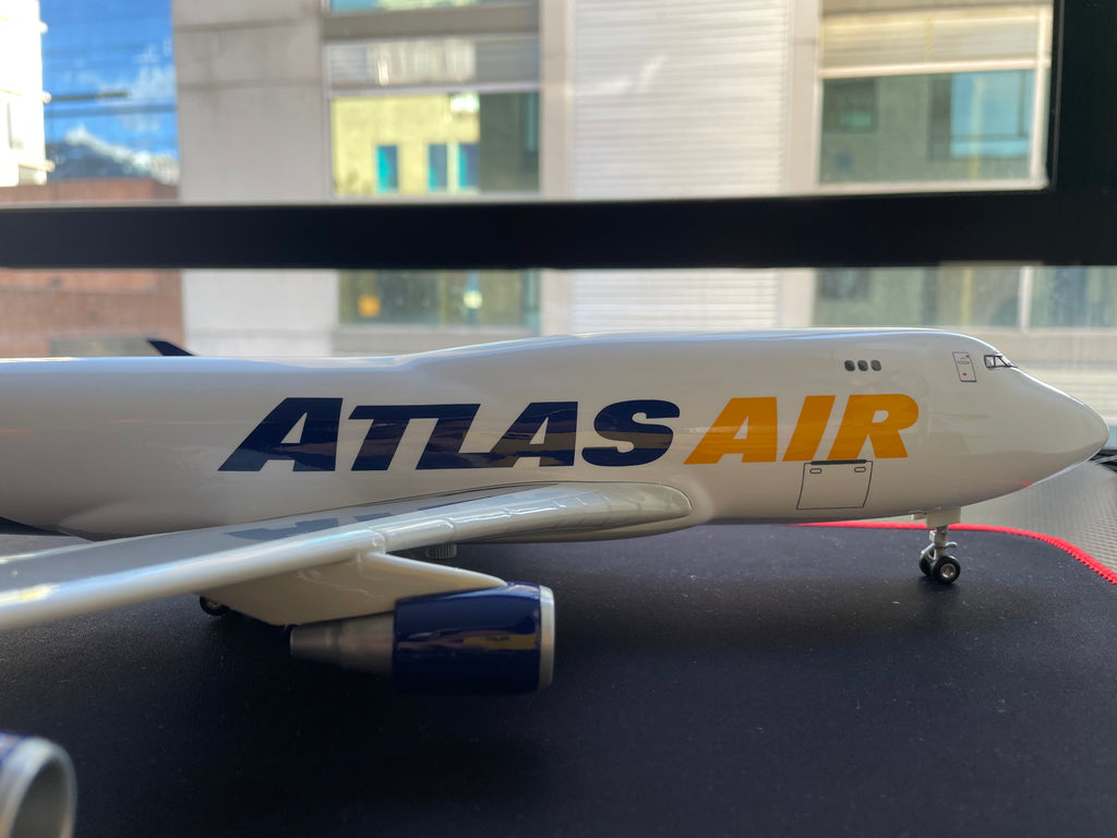 Atlas Air Boeing 747-400 Airplane Model — 1:157 Scale | 47cm / 18.5