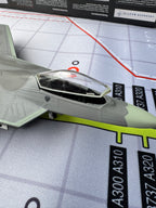 F-22 Raptor Stealth Fighter 1:72 – Die-Cast Alloy Precision – 10.2 in