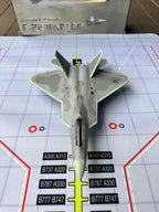 F-22 Raptor Stealth Fighter 1:72 – Die-Cast Alloy Precision – 10.2 in