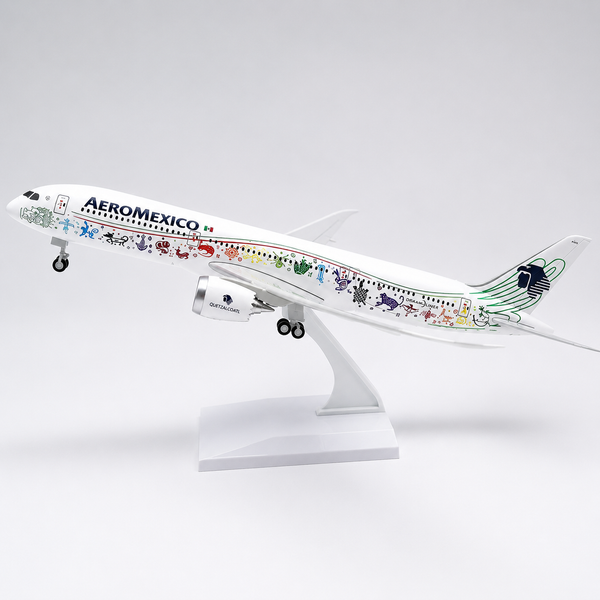 Aeroméxico Boeing B787 – 30 cm / 11.8 in – Solid Resin Desktop Display Model