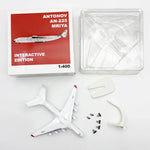 Soviet Antonov An-225 “Mriya” – Scale 1:400 – Alloy Model – 20 cm - Thumbnail 4