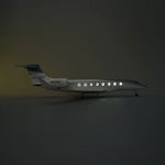 Gulfstream G650ER – Scale 1:50 –  17.7 in - 45 cm – Resin – Premium Display Stand - Thumbnail 5
