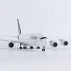 طائرة A380 لوفتهانزا - مقياس 1/160 - 46 سم - 18.5 بوصة - نموذج طائرة