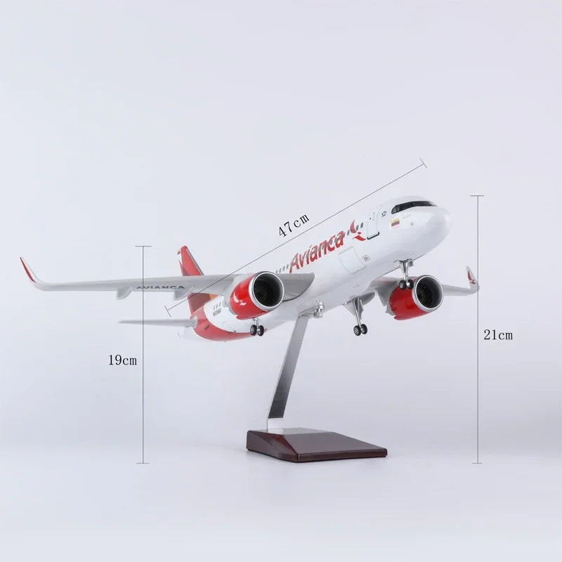 A320 Neo Avianca - Scale 1/80 - 47cm - 18,5 in - Airplane Model - Gallery 7