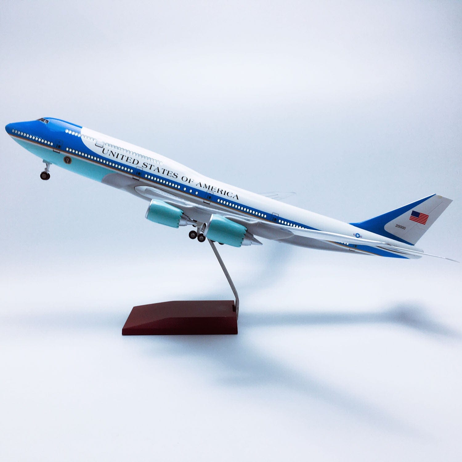 B747 Air Force One - AF1 - Scale 1/150 - 47cm - 18.5 in - Airplane Model
