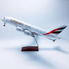 Airbus A380 Emirates 1:160 – 47 cm / 18.5 in – LED Lights