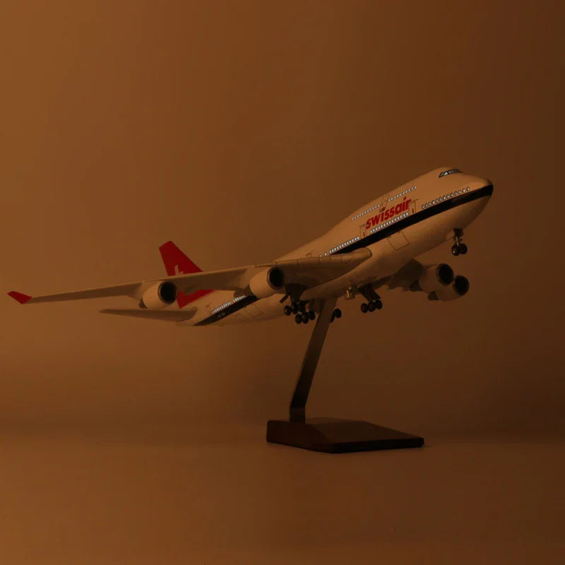 B747 Swiss - Scale 1/150 - 47cm - 18.5 in - Image 3