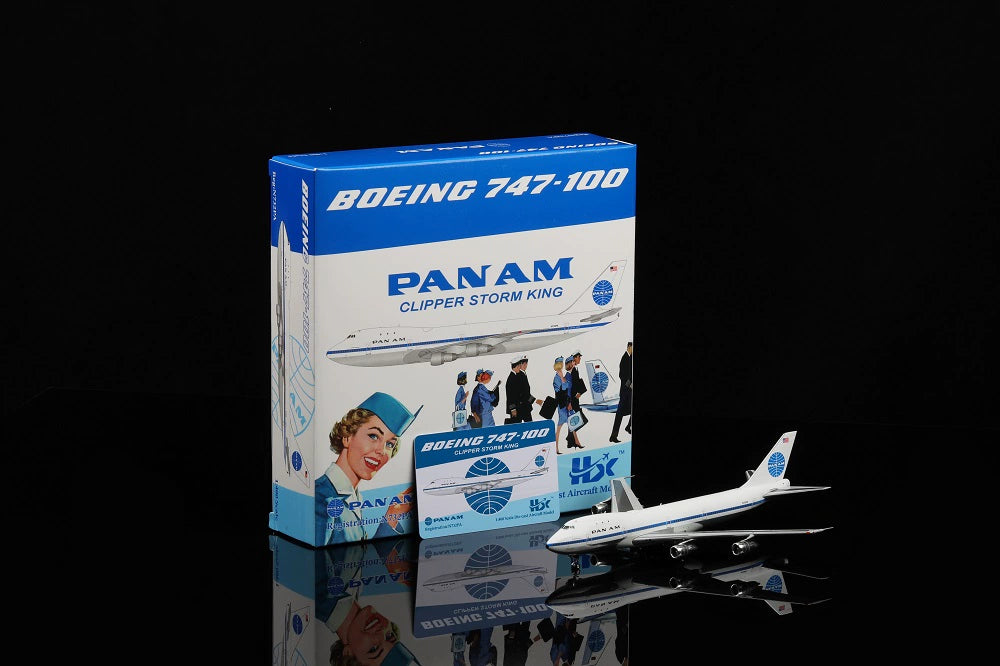 Pan Am Boeing 747-100  Scale 1:400  HX Models  17.66 cm