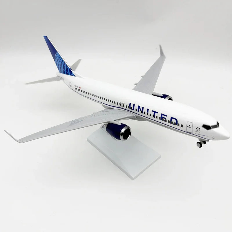 B737 United Airlines – Scale 1:130 – 30 cm (11.8 in) – Resin – Modern Livery - Gallery 2