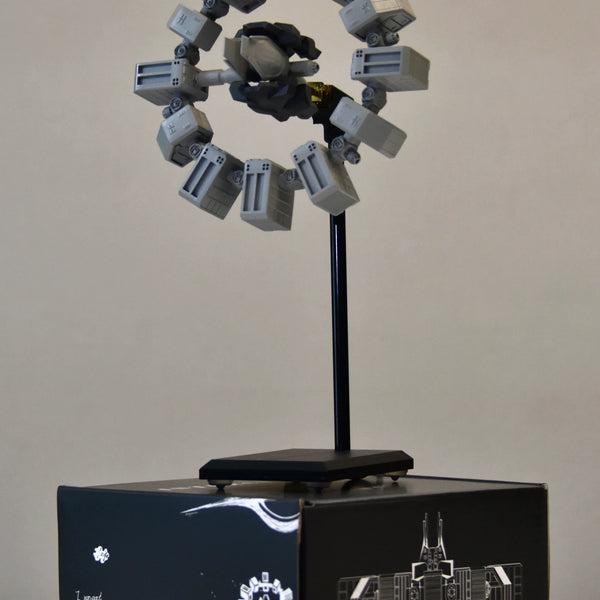 Interstellar Eternity Space Station Model with Rotating Feature