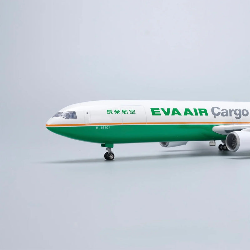EVA AIR MD-11 McDonnell Douglas – Escala 1:130 – 47 cm/18,5 pulgadas – Resina ABS  - Image 5