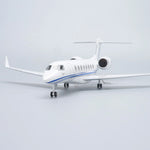Gulfstream G650ER Jet Model – 1:50 Scale (45cm / 17.7in) – LED Architectural Cutaway - Thumbnail 2
