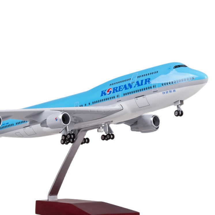 Korean Air Boeing 747-400 – 37 cm / 14.6 in – Luxury Solid Desktop Display Model