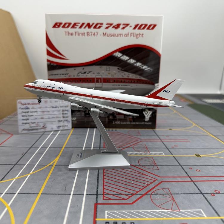 YY Wings 1/400 Boeing Genuine Boeing 747-100  N7470