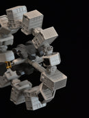 Interstellar Eternity Space Station Model with Rotating Feature