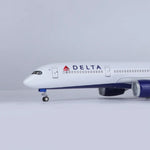Airbus A350 Delta Airlines 1:142 – 47 cm / 18.5 in – LED Lights - Thumbnail 3