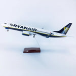 B737-800 Ryanair - Scale 1/80 - 47cm - 18.5 in - Airplane Model - Thumbnail 6