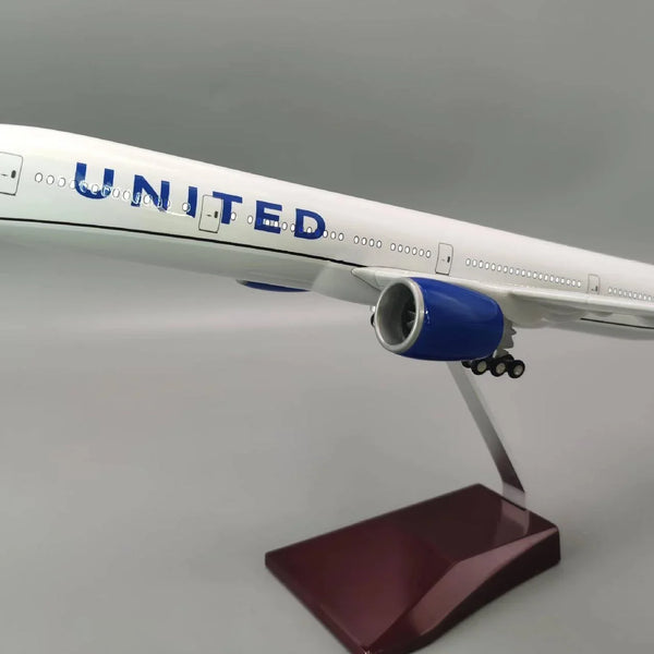 B777 United Airlines  - Scale 1/157 - 47cm - 18.5 in - Airplane Model - Secondary