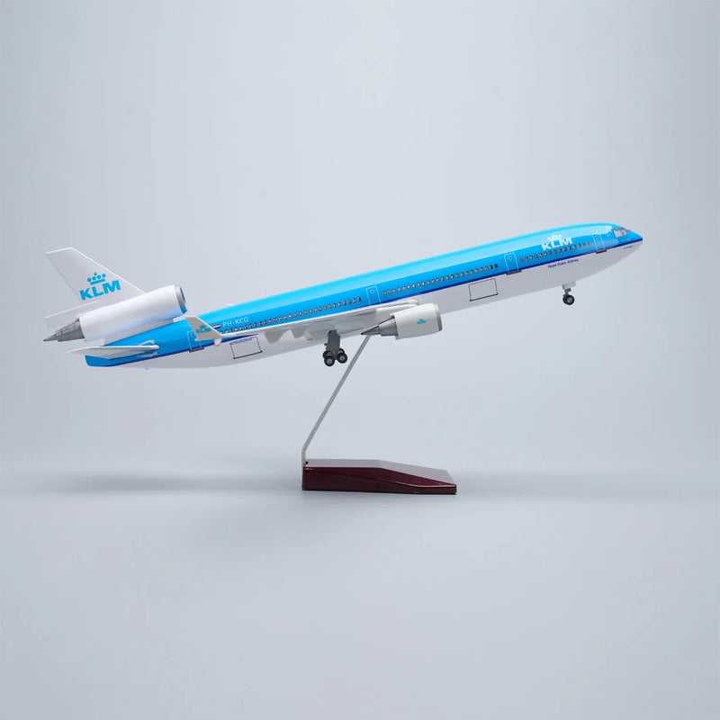 KLM MD-11 McDonnell Douglas – Scale 1:130 – 47 cm/18.5 in – ABS Resin – Optional LED Lights - Image 1