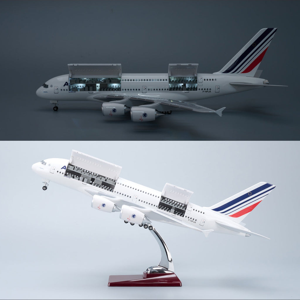 Air France Airbus A380 1:160 – 45.5 cm / 17.9 in – Opening Cabin Interior