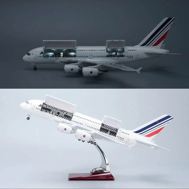 Air France Airbus A380 1:160 – 45.5 cm / 17.9 in – Opening Cabin Interior - Image 7