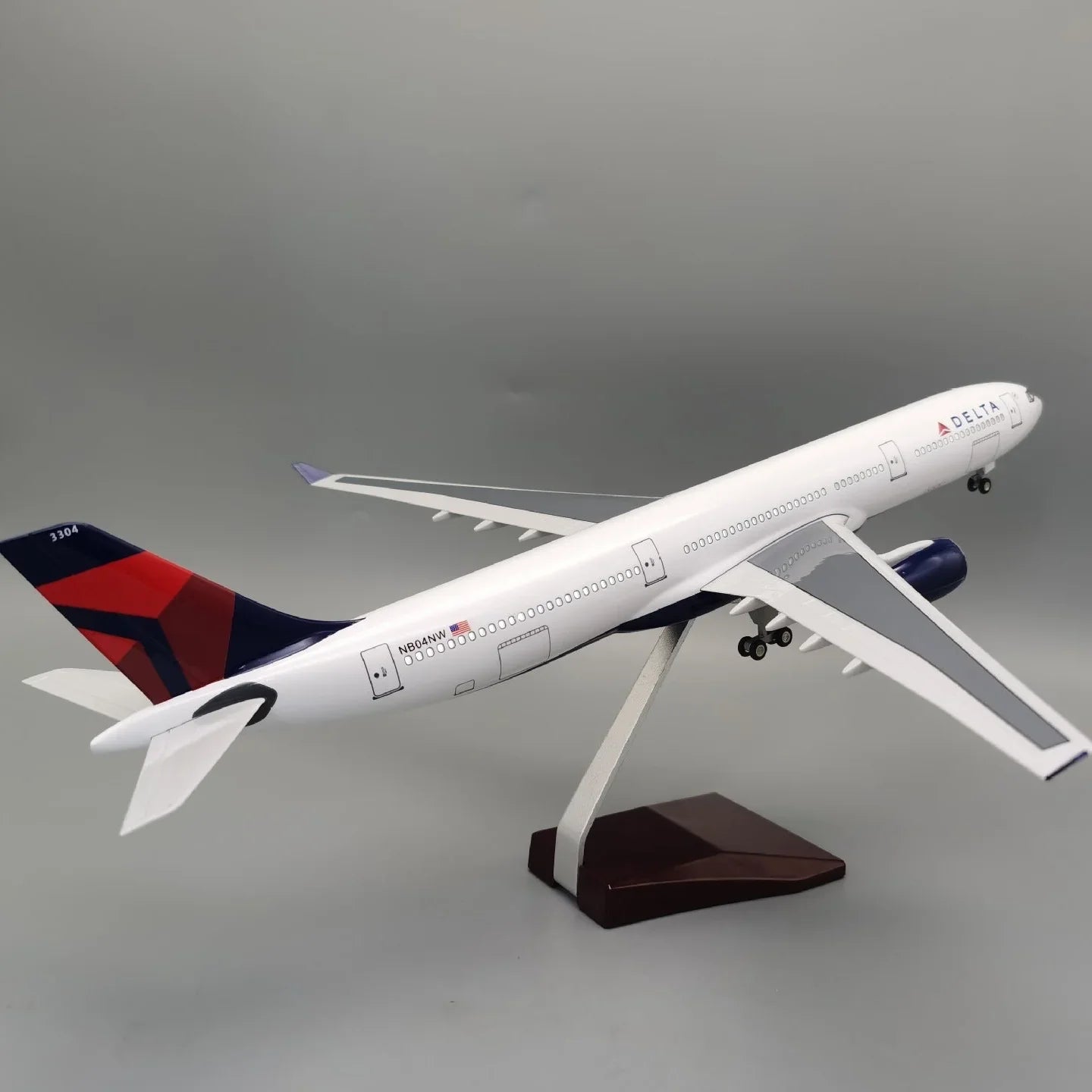 A330 Delta Airlines - Escala 1/135 - 47 cm - 18,5 pulgadas - Modelo de avión - Gallery 9