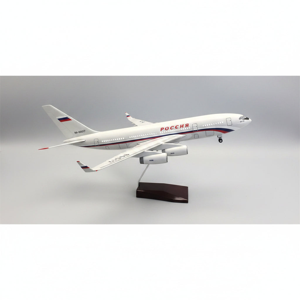 Russia Air Force One Ilyushin Il-96-300 1:120 – 46 cm / 18.1 in – LED Lights