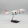 SWISS International Air Lines Airbus A220-300 1:100 – 38.7 cm / 15.2 in – LED Lights