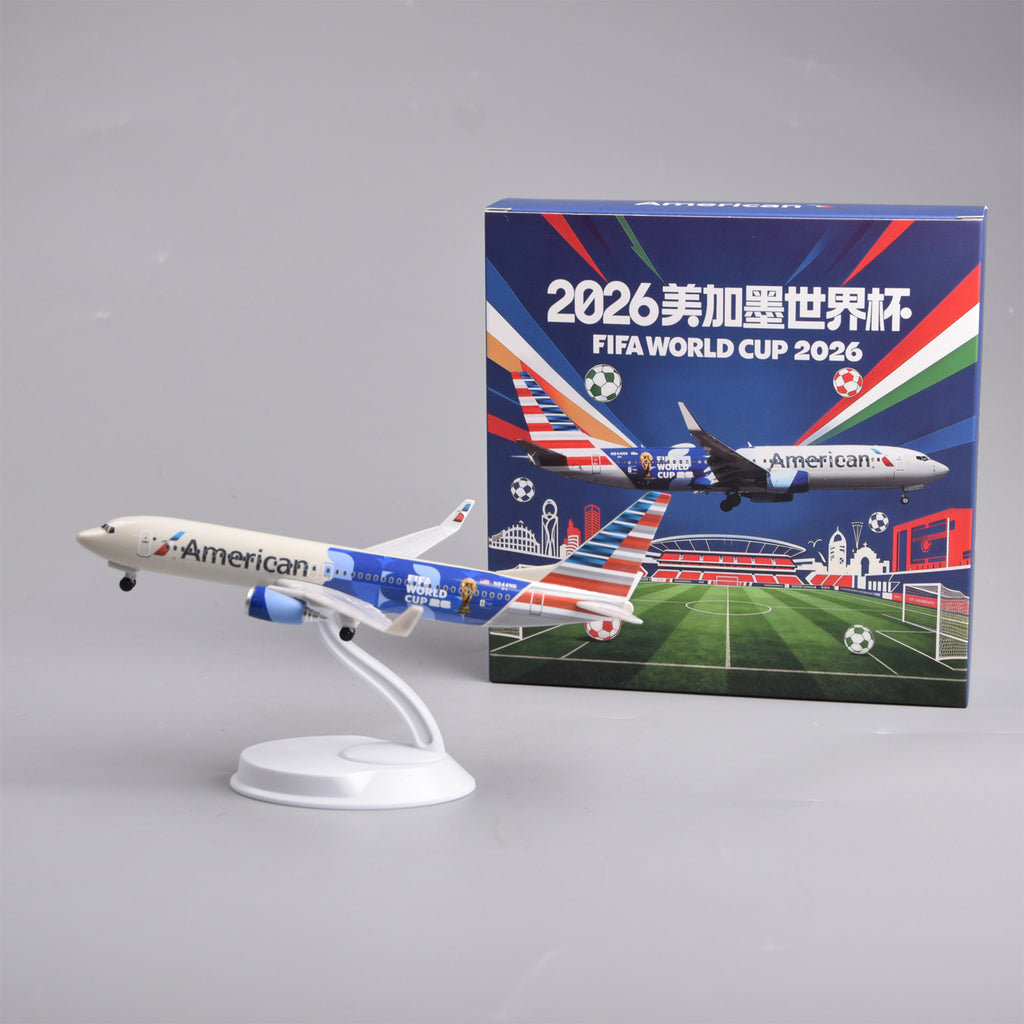 American Airlines Boeing 737-800 "FIFA World Cup 2026" – 20 cm / 7.9 in