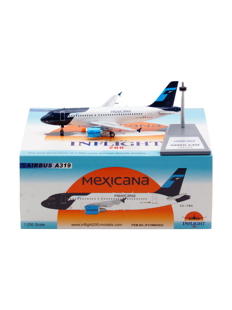 Inflight 1:200 Mexicana Airbus A319 XA-CMA