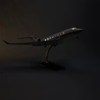 Gulfstream G650ER Jet Model – 1:50 Scale (45cm / 17.7in) – LED Architectural Cutaway
