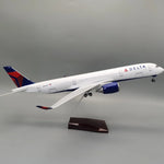 Airbus A350 Delta Airlines 1:142 – 47 cm / 18.5 in – LED Lights - Thumbnail 12